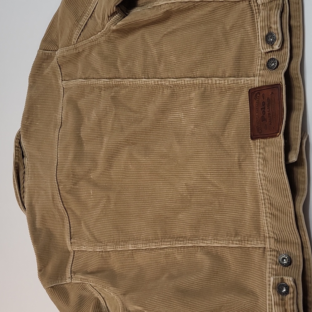 Polo by Ralph Lauren Tan Corduroy Jacket - Picture 11 of 16